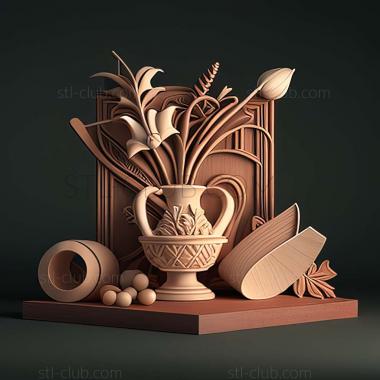 3D model still life (STL)